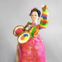 Колекційна лялька ручної роботи Кісен - корейська гейша